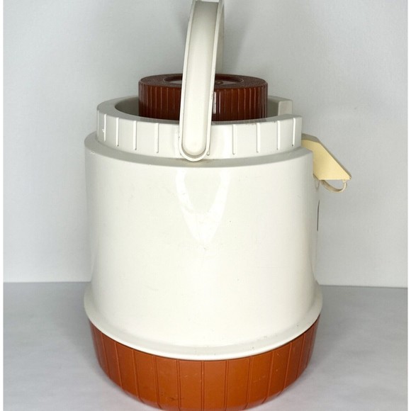 Vintage‎ Aladdin Pump A Drink Gallon Jug Cooler Brown Model 585 USA - Picture 8 of 11